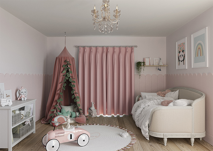 Oslo, Candy Floss - Made to Measure Curtains - Image 7